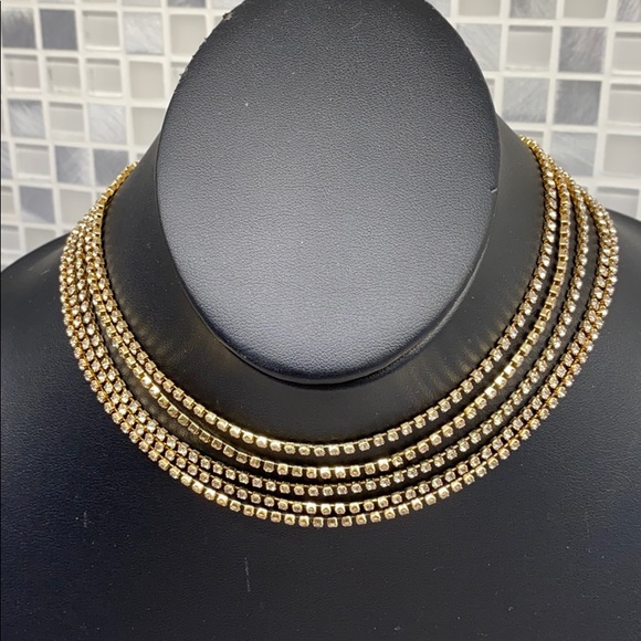 BaubleBar Jewelry - Baublebar (B1) New 4 Tier cz Choker